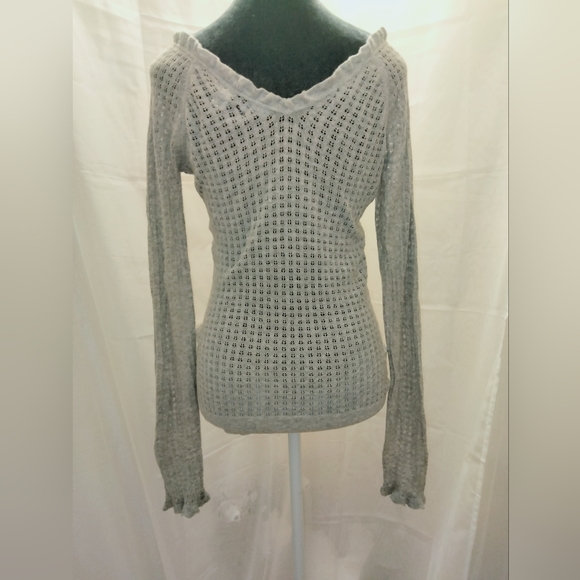 Knitted See Though Sweater - Picture 7 of 9